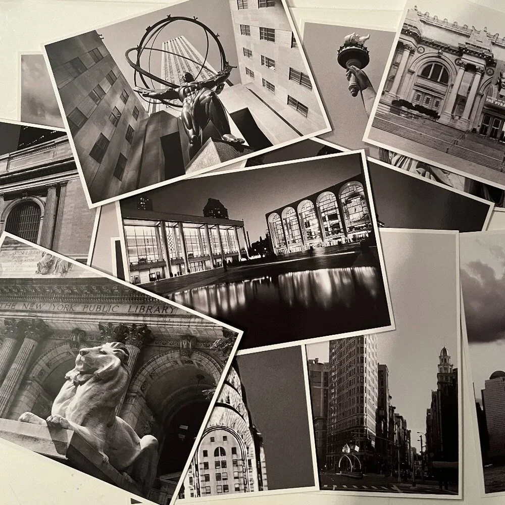 New York Landmarks - Note Cards‎ and Post Cards (s/x)
